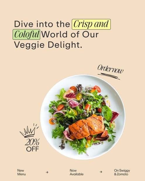 Aesthetic Food Campaign